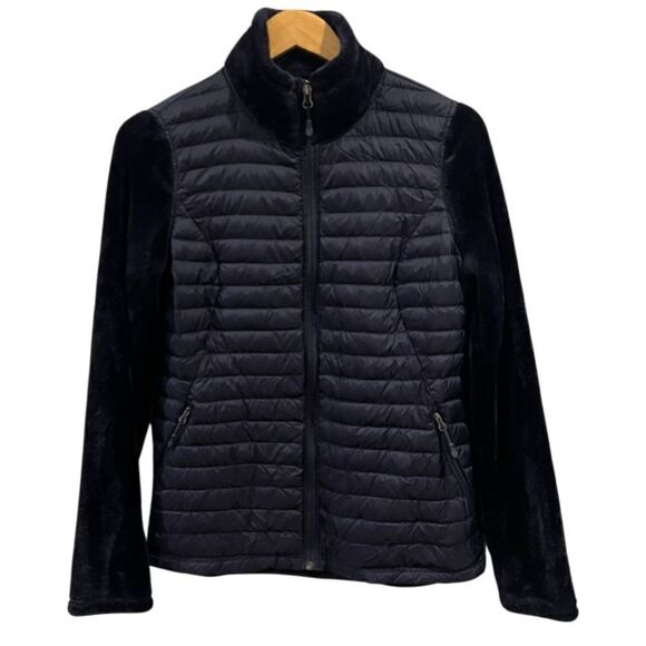 32 degrees stormy night Mixed Media Plush Jacket Size Small - Picture 3 of 9